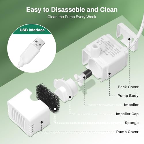 Cat Water Fountain Pump
