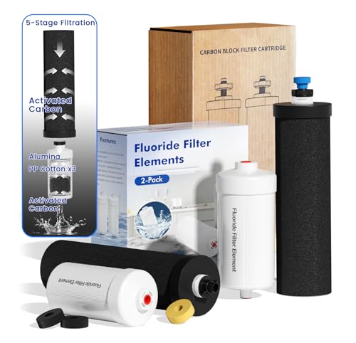 Gravity Water Filters Replacement for Berlky BB9 (4 Count)