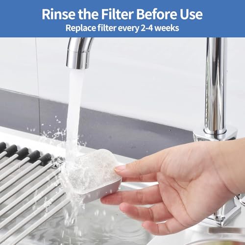20 Pack Ceramic Cat Water Fountain Replacement Filters (20 Count)