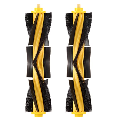 2 Pieces) N10 Roller Brushes Main Brush Replacement Parts for Robot Vacuum Ecovacs DEEBOT OZMO N10 N10 Plus 920 950 T8 AIVI Max T9 T5 N5 N7 N8+ N8 Pro DX55 DX93 DJ65 (2 Count)