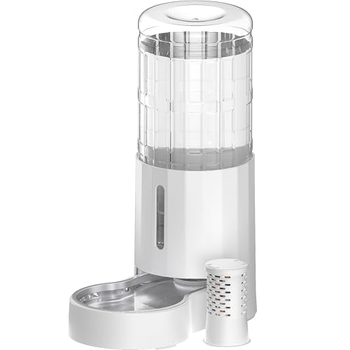 2.5 Gallon Dog Water Bowl Dispenser with Filter