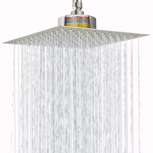 Large Rain Shower Head with Filtered
