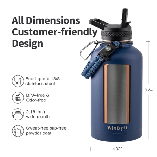 64oz Insulated Water Bottle