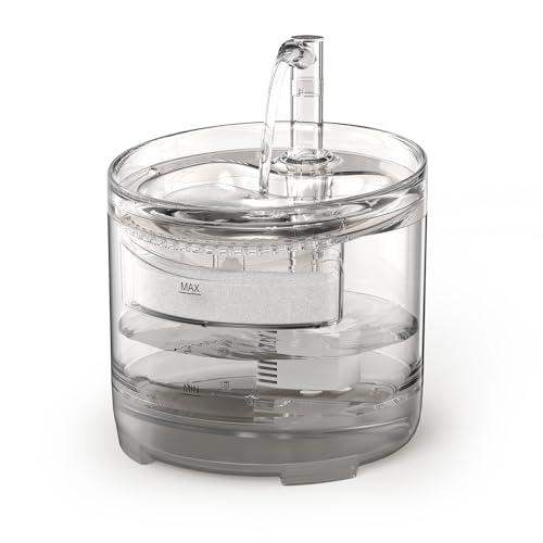 Cat Water Fountain WF050TP 1.5L Automatic Pet Drinking Fountain (50 Fl Oz)
