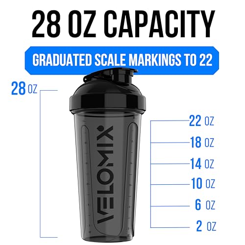 2 Pack 28oz Protein Shaker Bottle (2 Count)