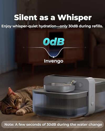 No Filter Wireless Cat Water Fountain