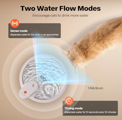 Wireless Water Fountain for Cats