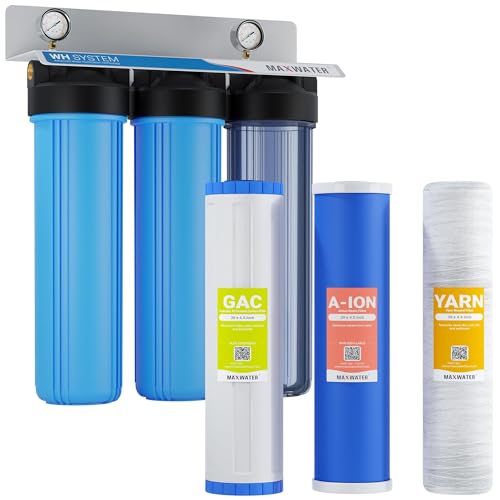 3 Stage Whole House Water Filter System Nitrate Removal