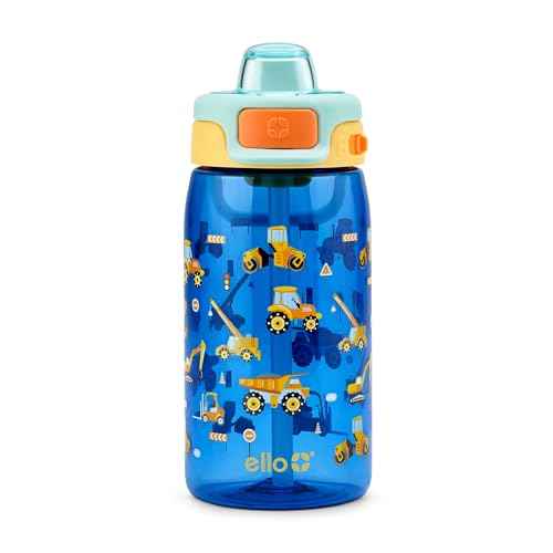 Kids Pop & Fill 16oz Tritan Plastic Water Bottle with Quick Fill Technology
