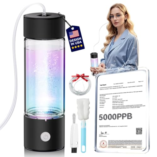 5.0 Upgrade Hydrogen Water Bottle【NO.1