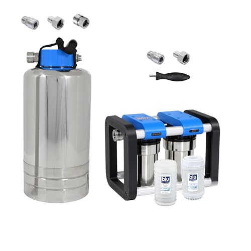 GoBluTech R2 Water Filtration Unit + Water Softener