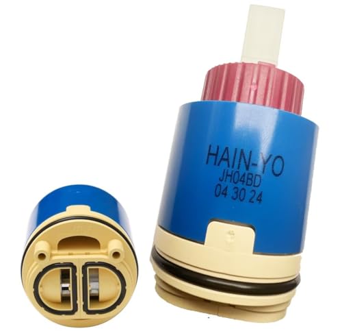 JH04BD Ceramic Plastic Faucet Cartridge 40mm Replacement Cartridge With Single Lever Cartridge Pressure Balance Cartridge Replacement
