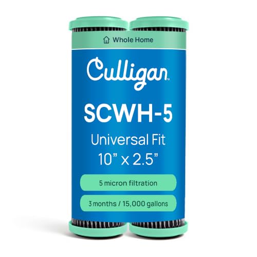 SCWH 5 Whole House Water Filter Cartridges (2 Count)