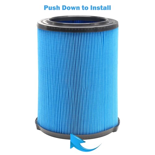 VF5000 Replacement Filter for Ridgid Shop Vac 6 (2 Count)