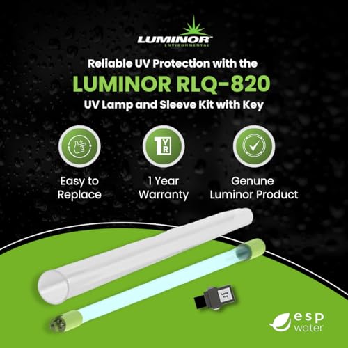 RLQ 820 UV Lamp and Quartz Sleeve Kit with Lamp Key for use Blackcomb LB4
