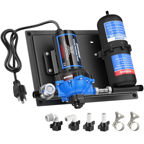 110V Water Pump 7.5 GPM and Accumulator Tank System