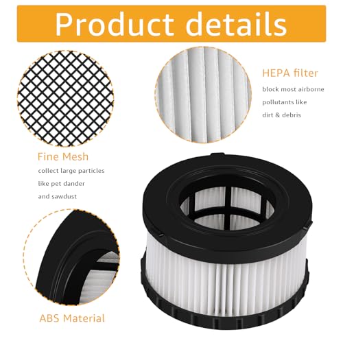 4 Pack DC5151H HEPA Filter Replacement (4 Count)