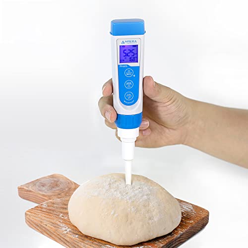 Premium Series PH60S Food pH Meter Tester Kit with Food