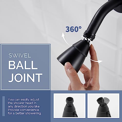High Flow Shower Spray Head Adjustable