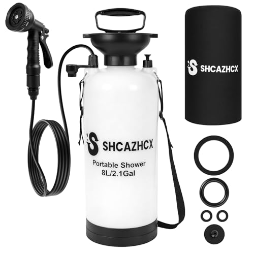2.1 Gal 8L Portable Shower for Beach