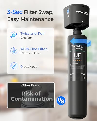 15UC UF 0.01 μm Inline Water Filter for Refrigerator