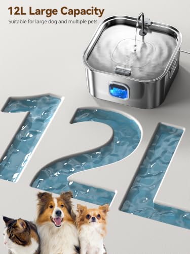 Dog Water Fountain Stainless Steel