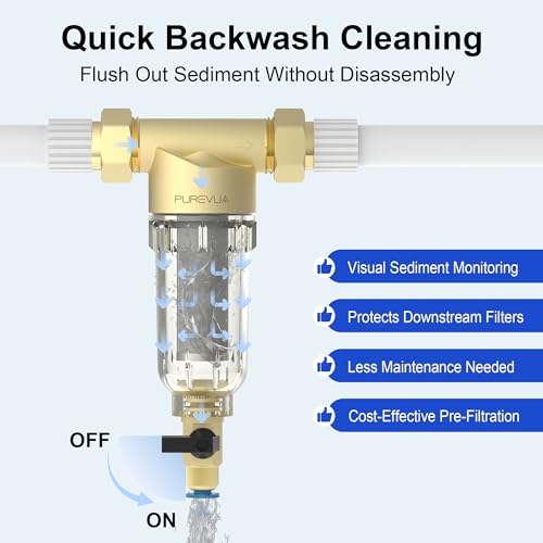 PSF1 Spin Down Sediment Filter with 1" MNPT & 3