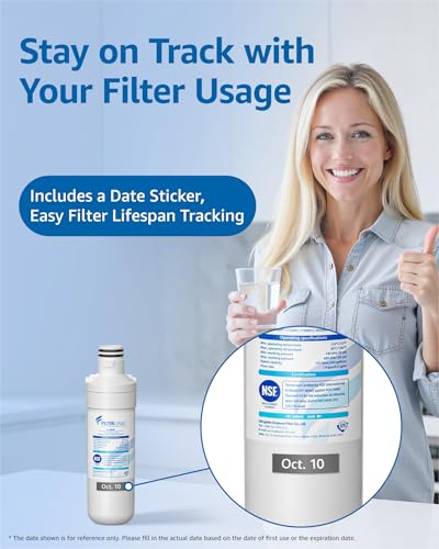 LT1000PC Refrigerator Water Filter and Air Filter (3 Count)