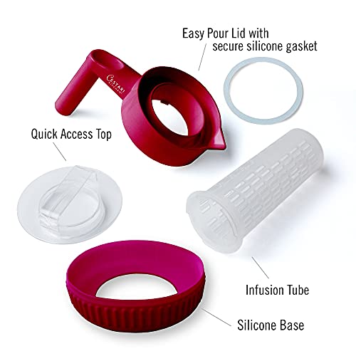 Glass Water Infusion Pitcher