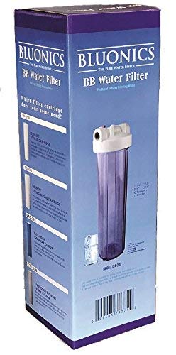 Whole House Water Filter Dual System 4.5" x 20" Housings with Sediment & Carbon Filters Included (2 Count)