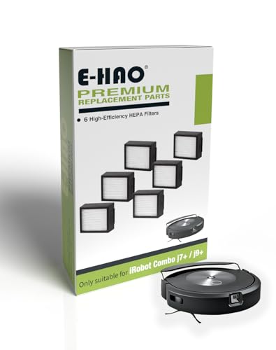 Vac HEPA Filters for iRobot Roomba Combo j7+ (6 Count)