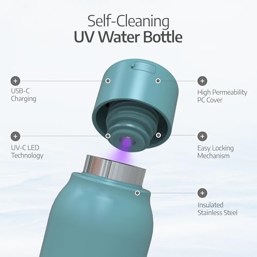 Go Self Cleaning UV Water Bottle