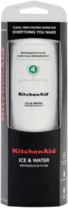 KitchenAid® Refrigerator Ice and Water Filter 4 - KAD4RXD1, Single-Pack, Green