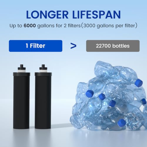 PF-2 Black 2-Stage Purification Elements, 2 Pack, K Series (2 Count)