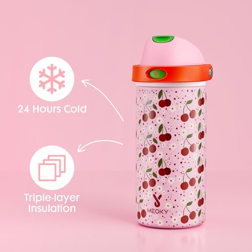 18 oz Insulated Water Bottle for Kids