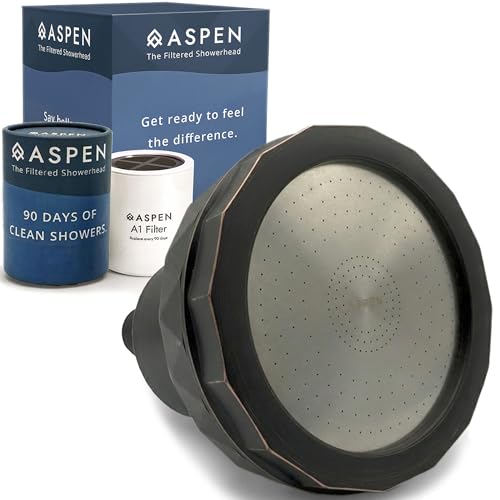 Aspen Filtered Shower Head for Healthy Hair & Skin