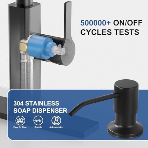 Kitchen Faucet with Pull Down Sprayer