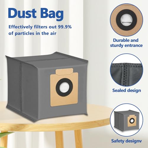 23 Pack Eufy Replacement Parts Kit for Eufy X10 Pro Omni Robot Vacuum Accessories