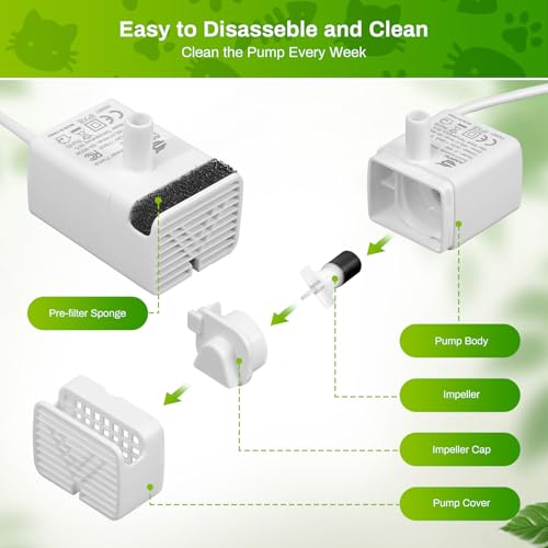 Cat Water Fountain Pump
