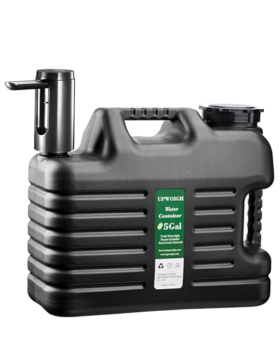 5 Gallon Water Jug with Rechargeable Touch Pump