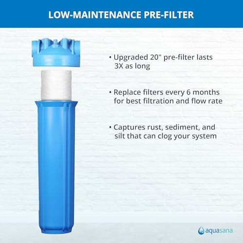 Max Flow Whole House Water Filter