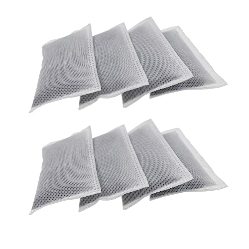 8 Pack Activated Charcoal Odor Absorbing Filter Refill Deodorizer (15.8 Ounce)