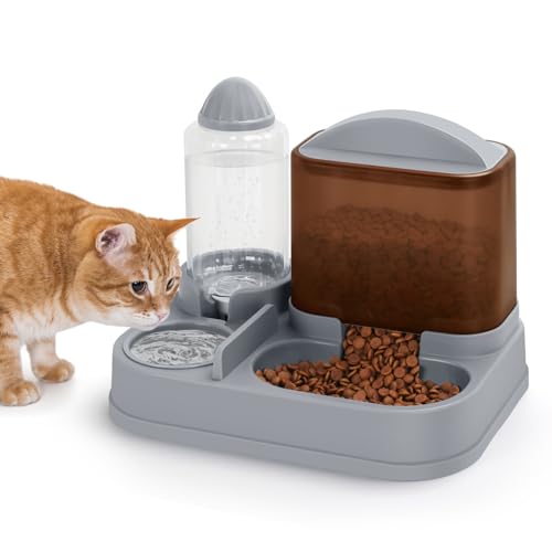 Automatic Small Pet Feeder and Water Dispenser
