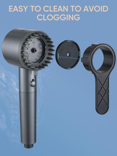 Filtered Shower Head with Handheld