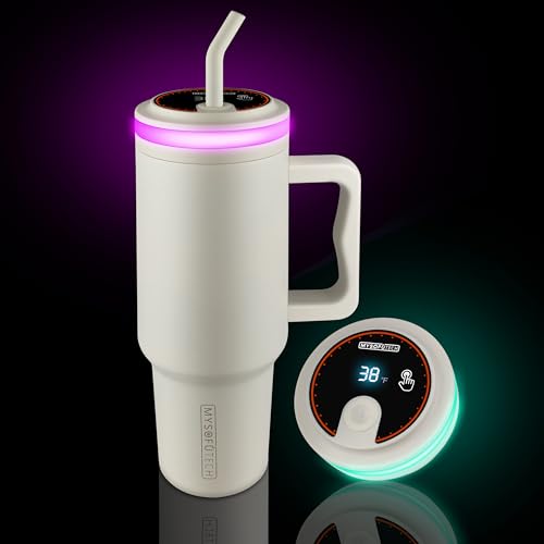 Smart Water Bottle with LED Hydration Reminder