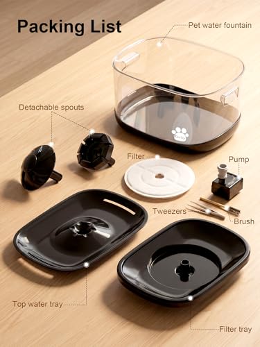 9.5L Dog Water Fountain