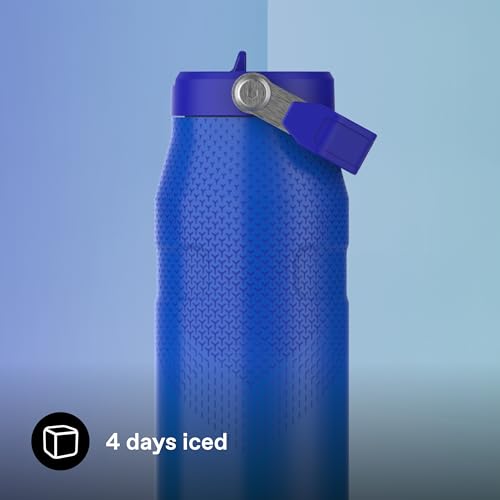 1913 Flip Straw Sports Water Bottle 1.06L