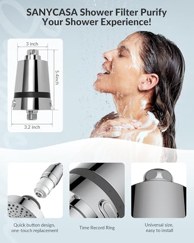 Shower Filter for Hard Water