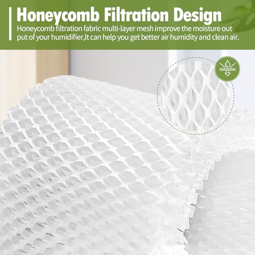 Humidifier Wicking Replacement Filter Compatible with Canopy Bedside and Nursery Humidifiers (3 Count)