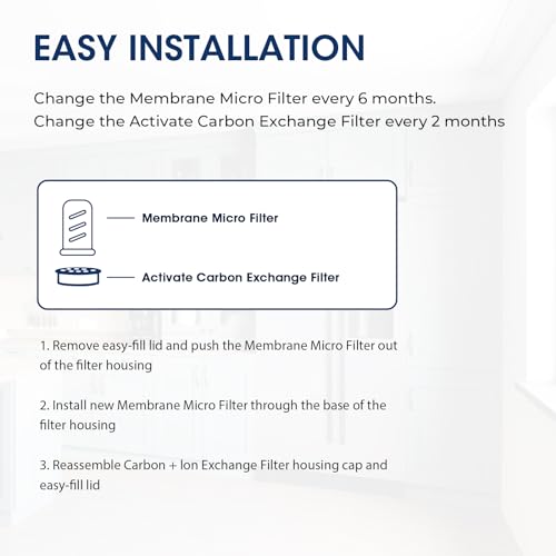 Pitcher Filters Compatible with LifeStraw